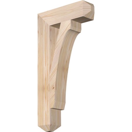 Ekena Millwork Legacy Craftsman Smooth Bracket, Douglas Fir, 3 1/2"W x 14"D x 26"H BKT04X14X26LEC04SDF
